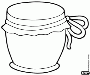 Мед раскраска картинка Мед раскраска картинка