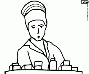 Раскраска медсестра Раскраска медсестра